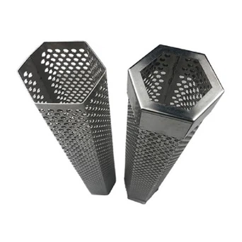 Can I use a barbecue grill mesh for grilling sausage?